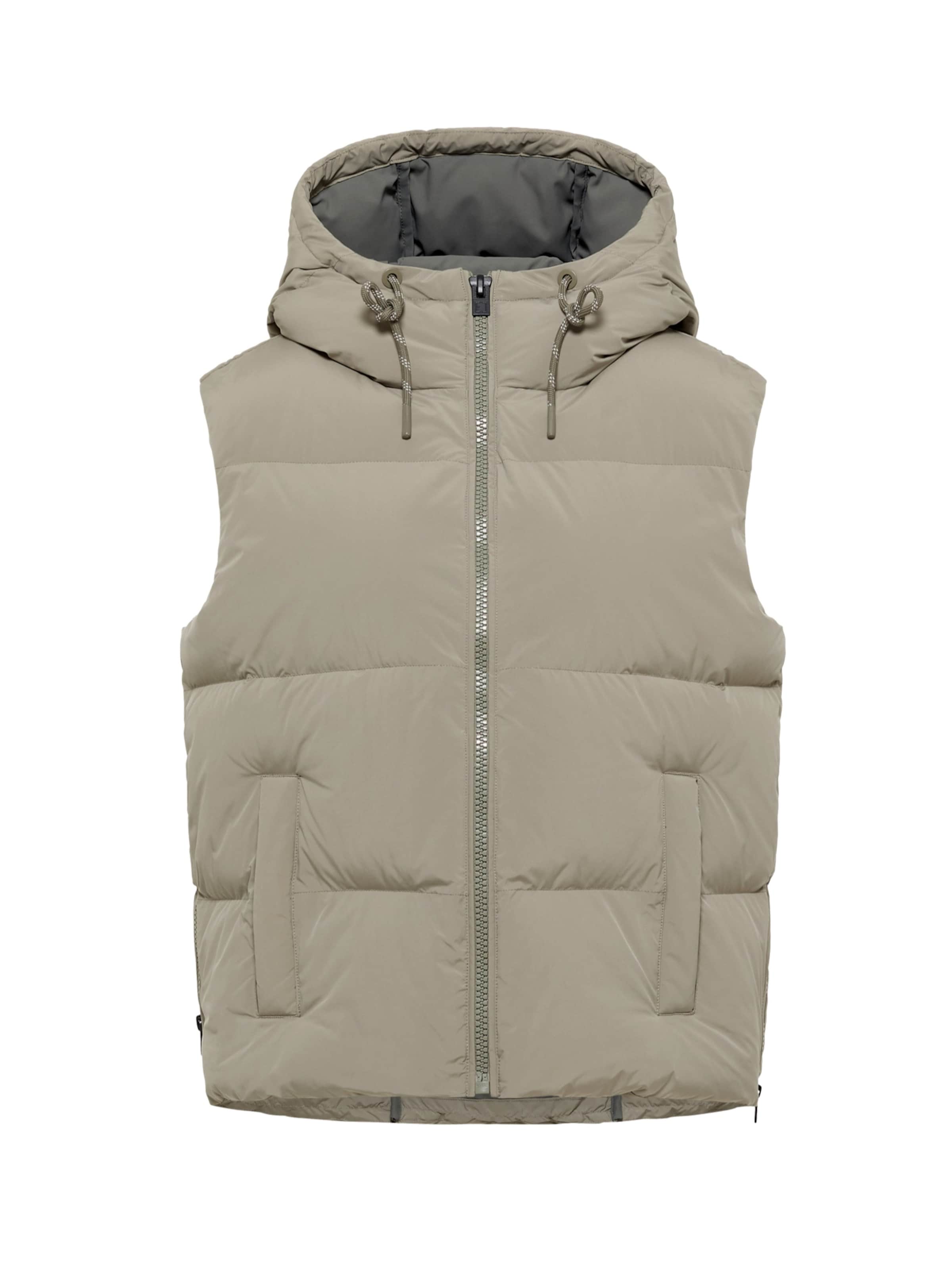 Elbsand Bodywarmer 'Tari' in Groen: voorkant