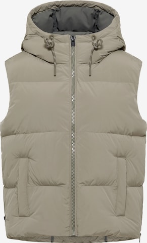 Elbsand Bodywarmer 'Tari' in Groen: voorkant