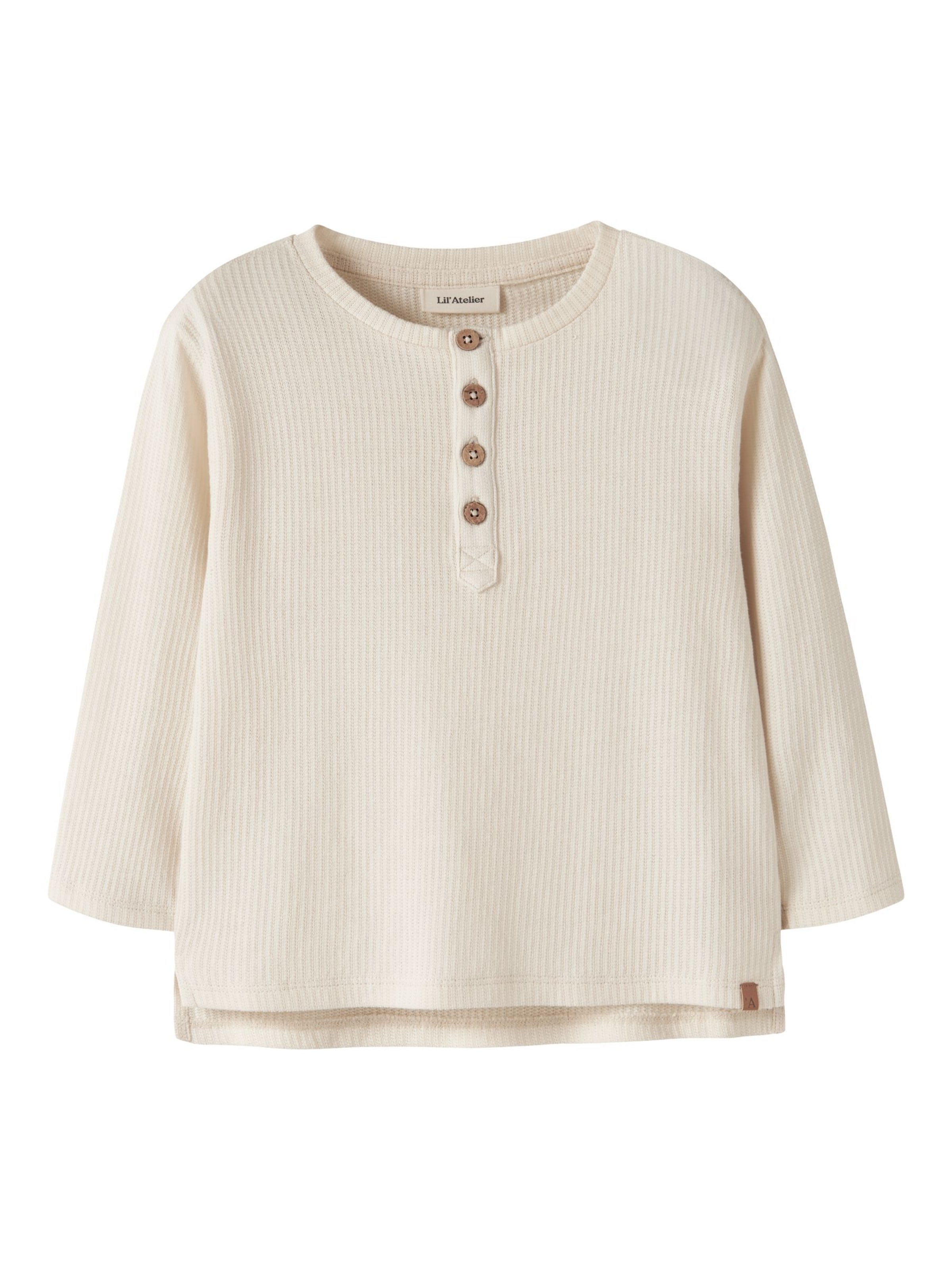 Lil'Atelier - Camiseta en beige: frente