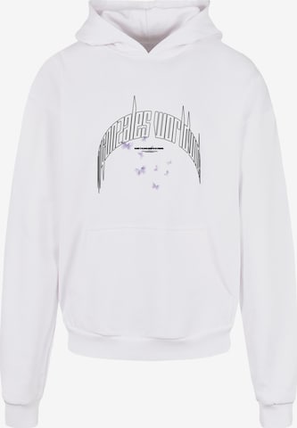 MJ Gonzales Sweatshirt in Weiß: predná strana