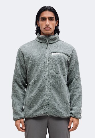 COLUMBIA Urheilullinen collegetakki 'Rugged Ridge™' värissä vihreä: etupuoli
