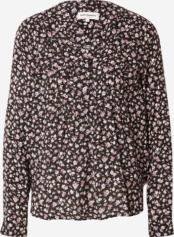 Lollys Laundry Bluse 'Helena' i sort: forside