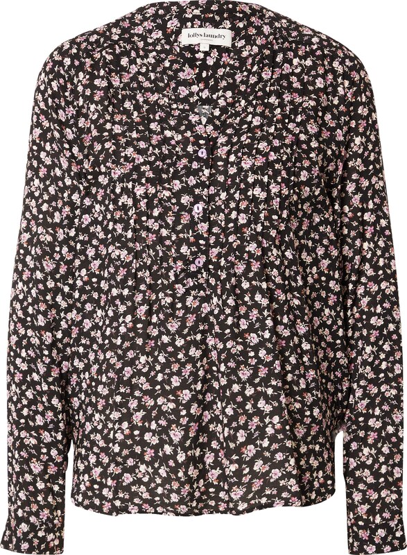 Lollys Laundry Bluse 'Helena' in Schwarz Lollys Laundry Bluse 'Helena' in Schwarz