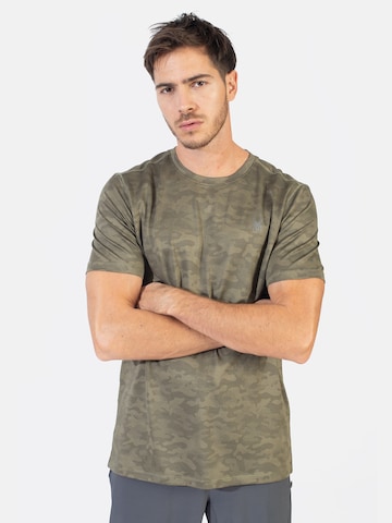 Spyder Functioneel shirt in Bruin: voorkant