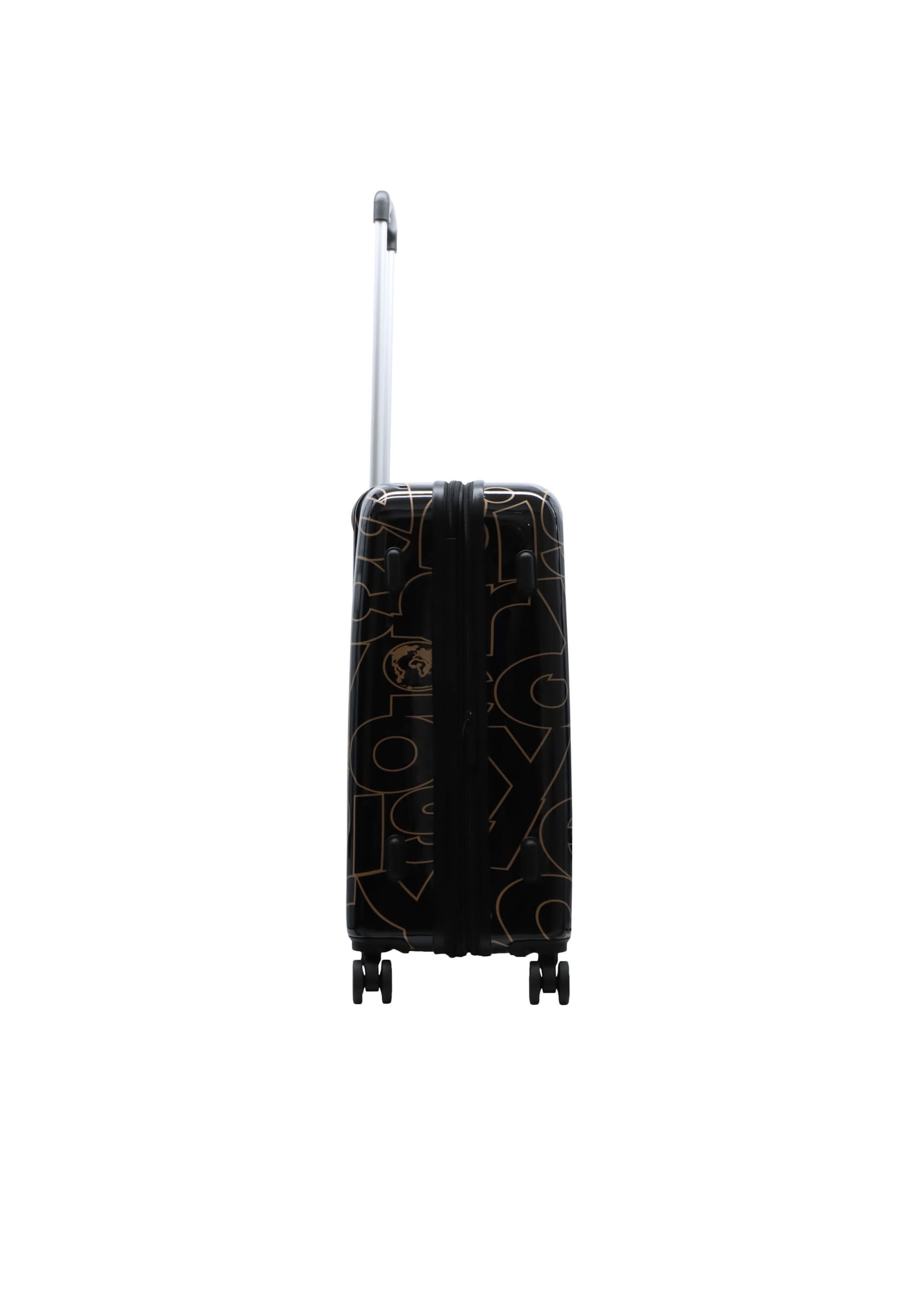 Discovery Suitcase 'Gold' in Black