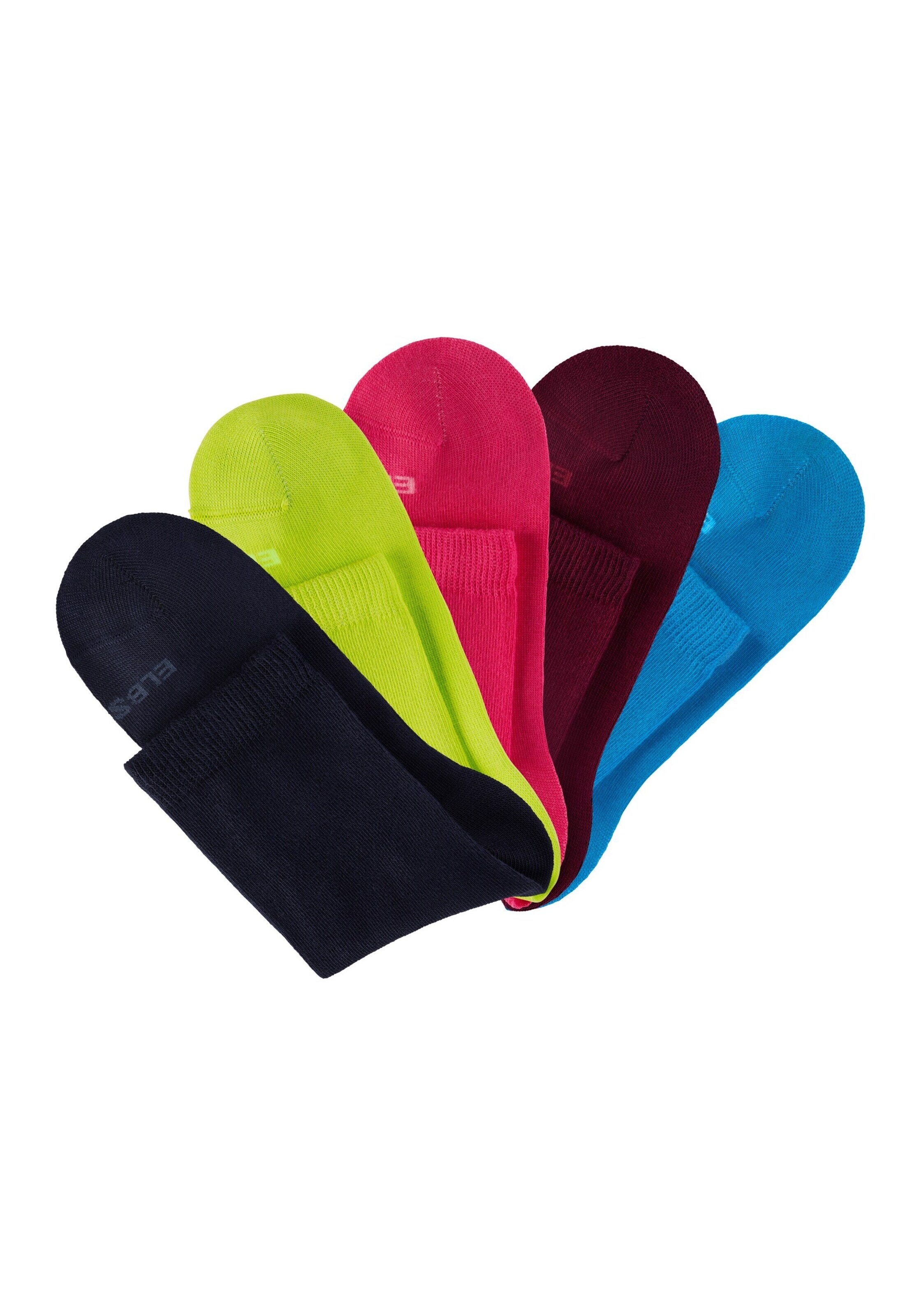 Elbsand Socken in Blau: Vorderseite