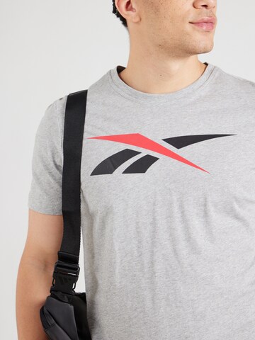 Reebok Koszulka funkcyjna 'VECTOR' w kolorze szary