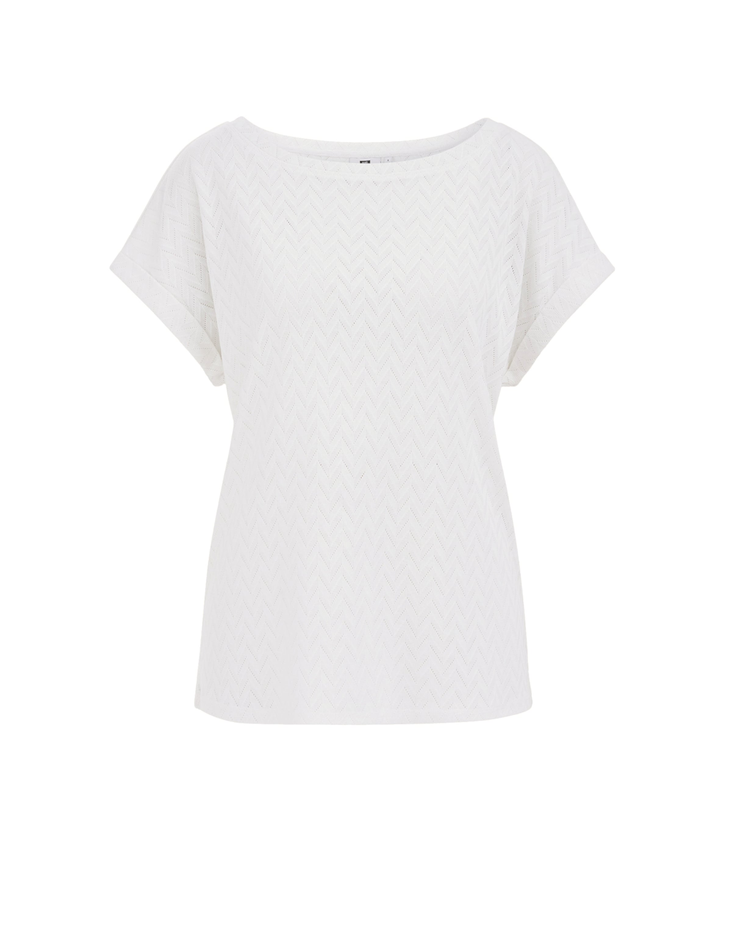 Tricou de la WE Fashion pe alb: față