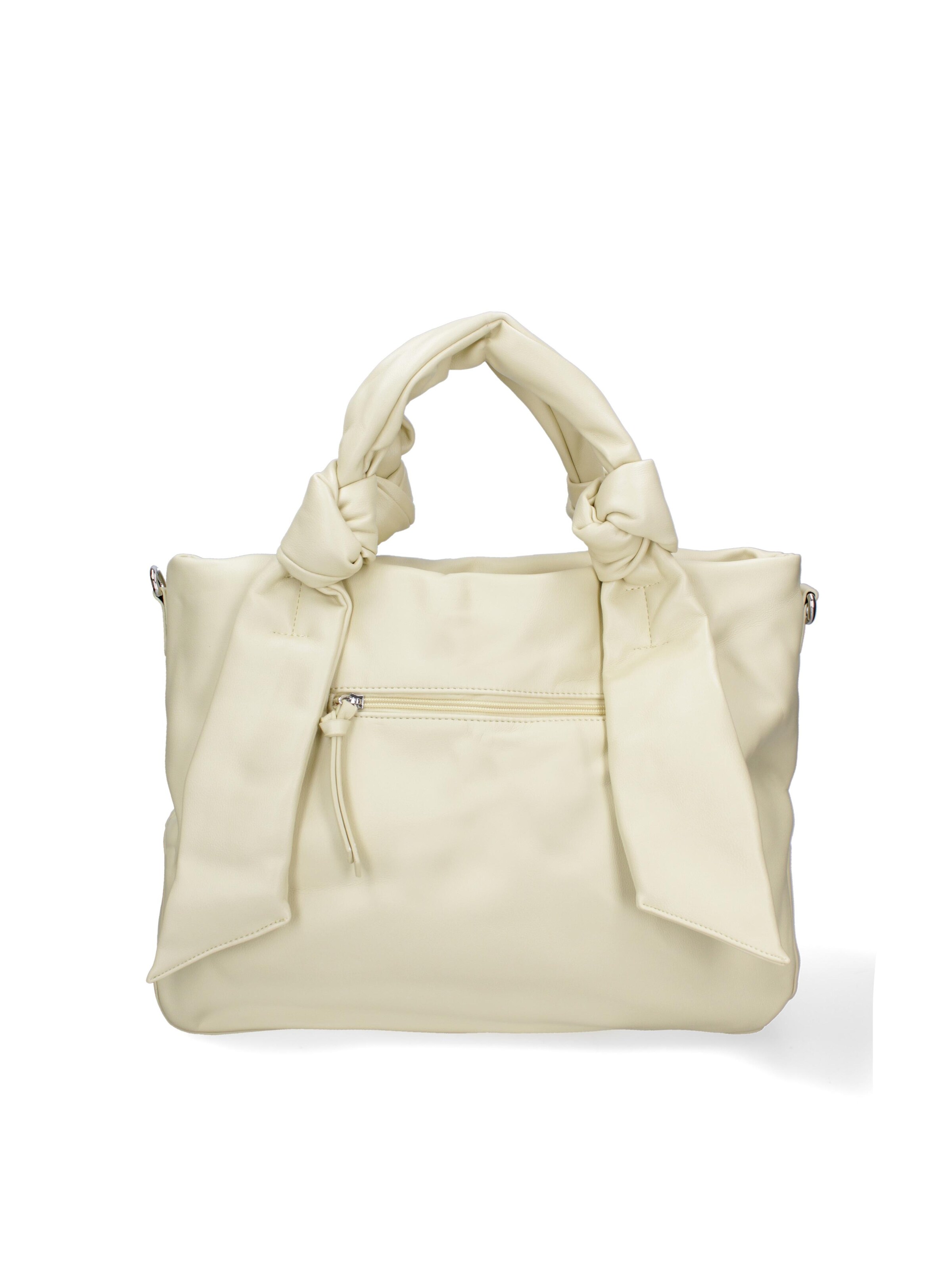 Shopper 'Borsa Shopper Donna Ecopelle con Zip e Tracolla Regolabile' di Diana&Co. in giallo