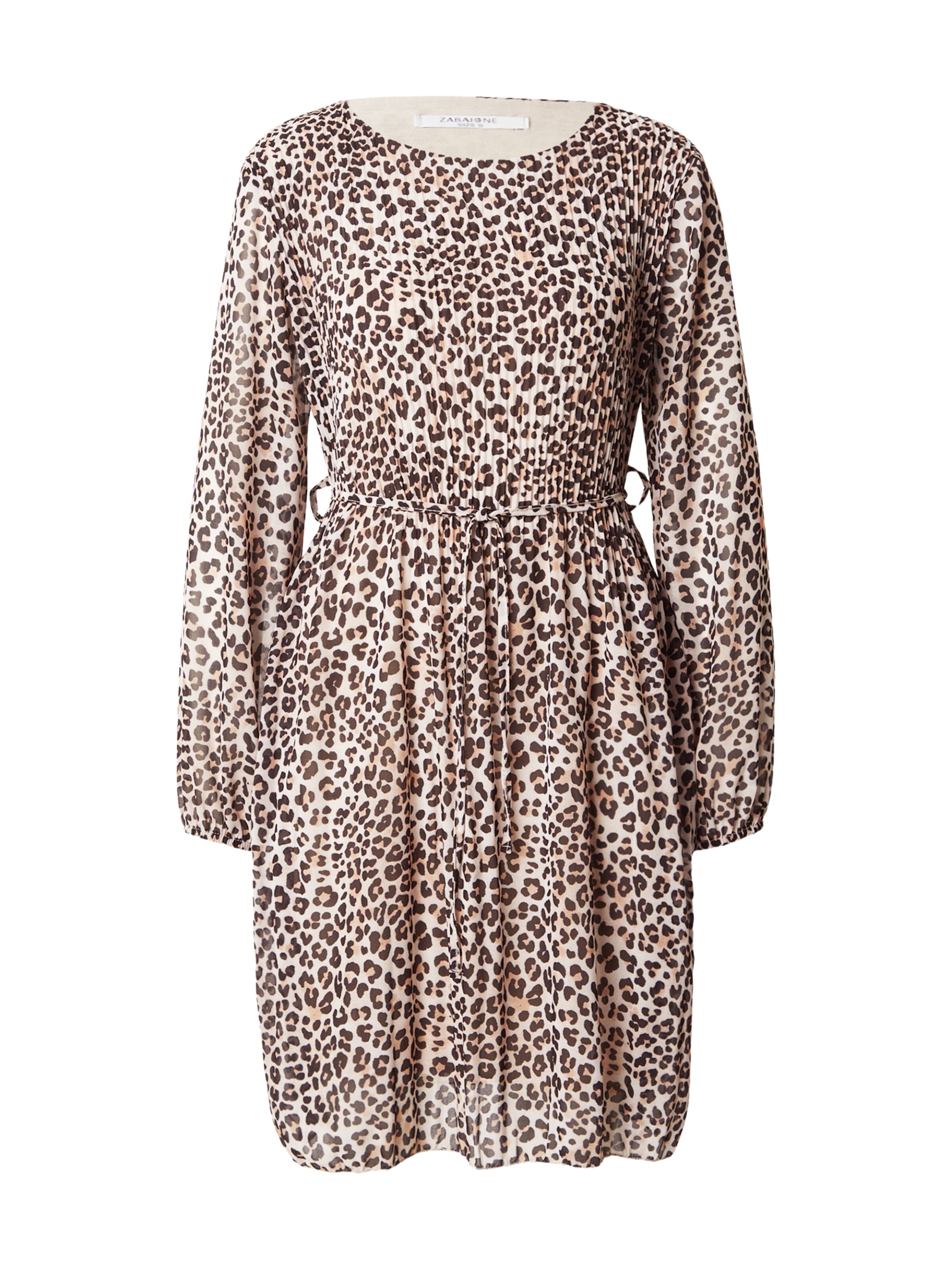 ZABAIONE Kleid 'El44llii' in Beige: Vorderseite