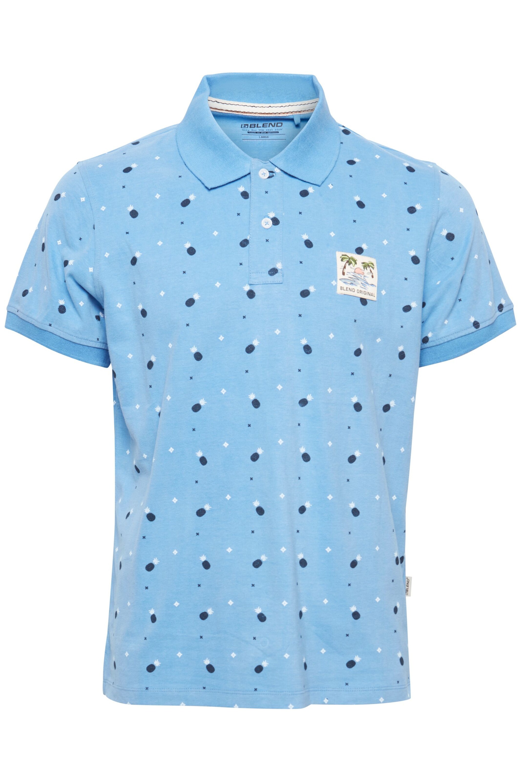 BLEND Shirt in Blauw: voorkant