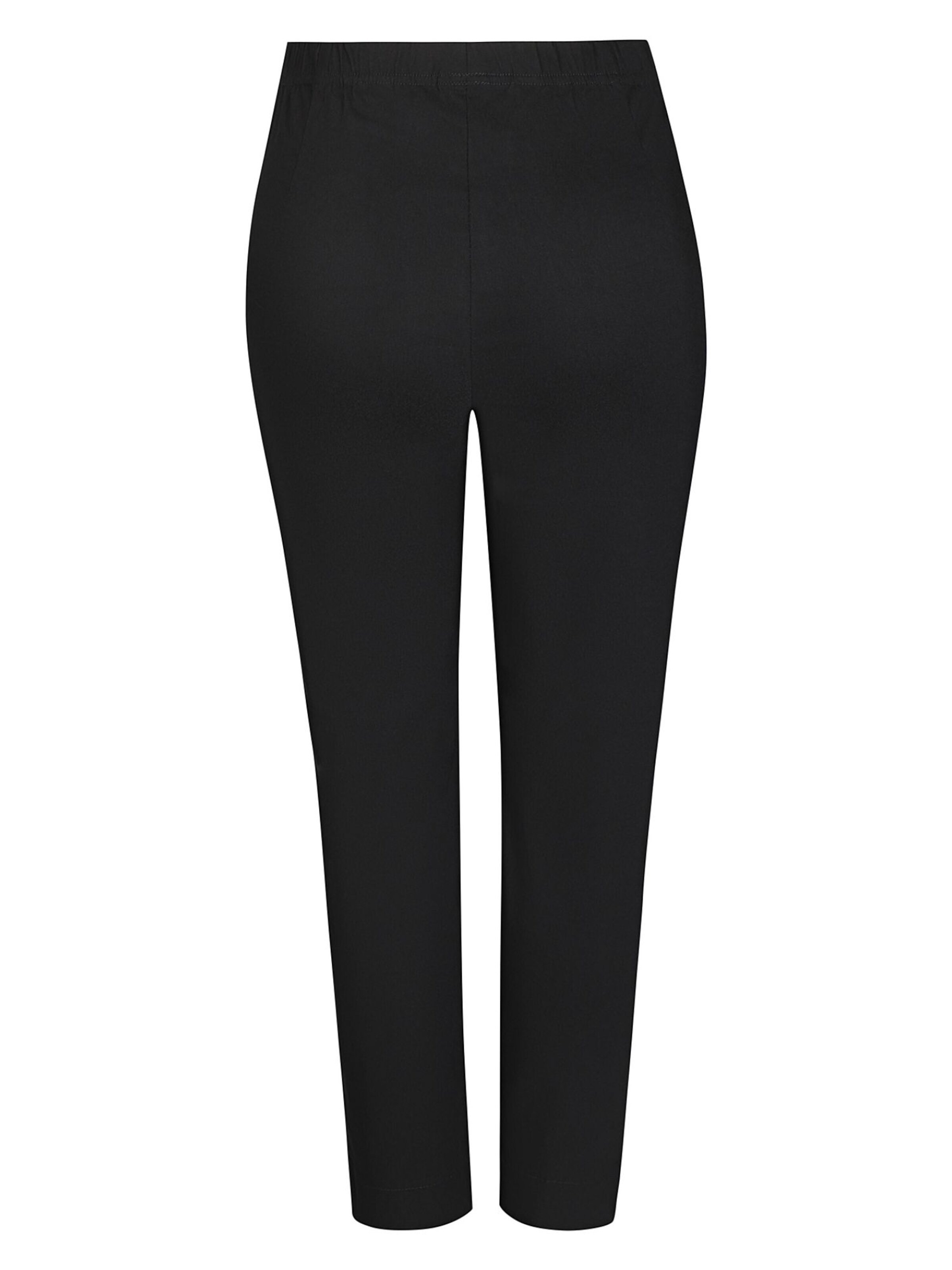 Slimfit Pantaloni 'Judith 308' di ze-ze in nero