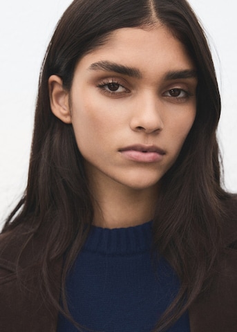 MANGO Pullover in Blau