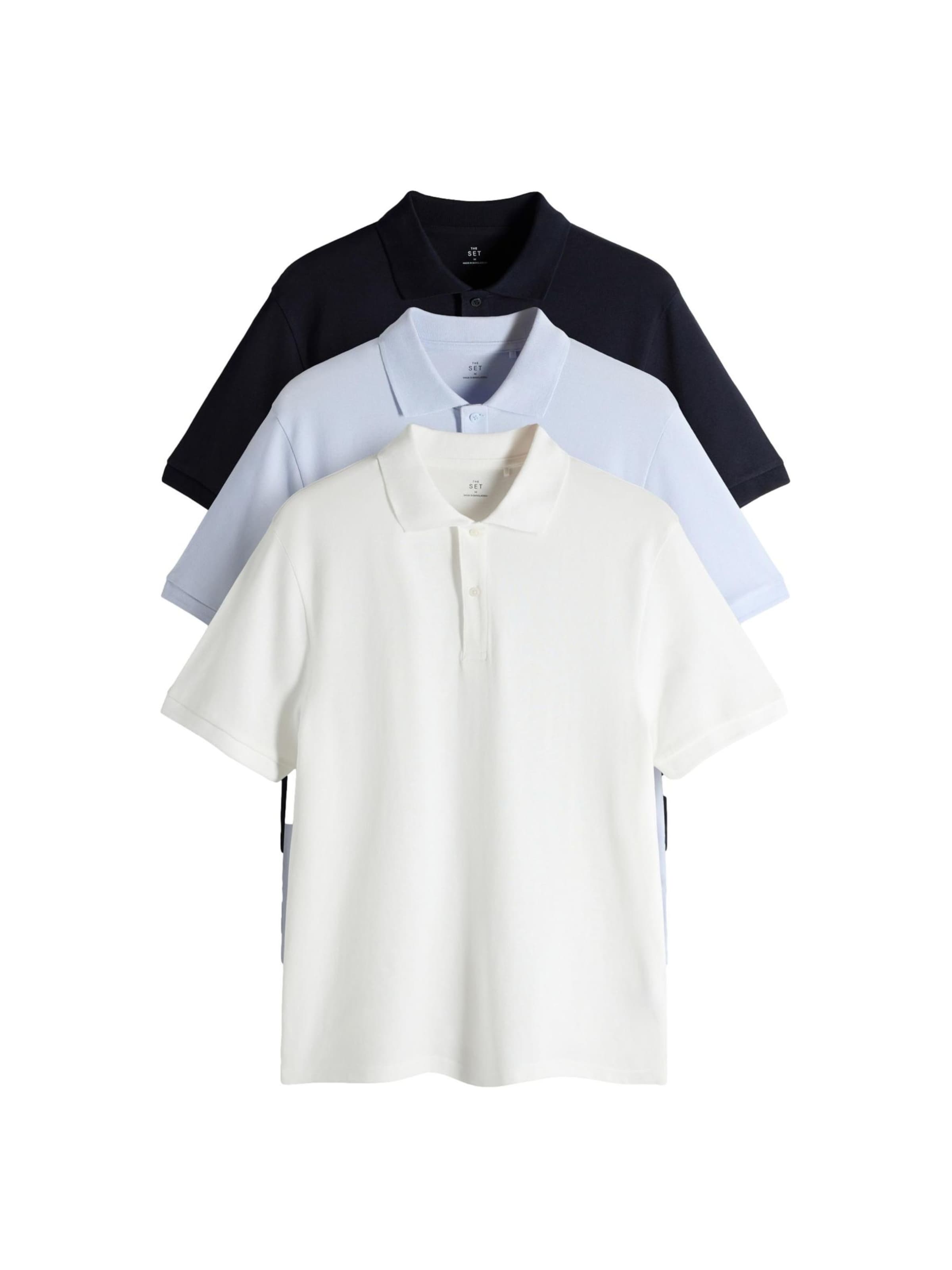 The Set Shirt in Blue: front