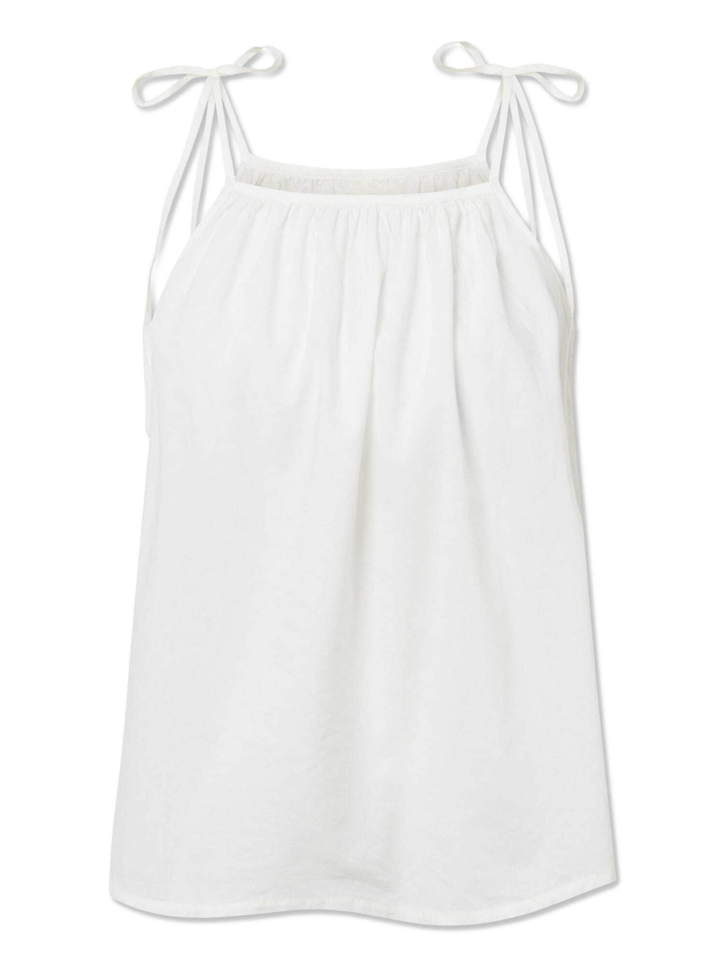 Haut STUDIO FEDER en blanc : devant