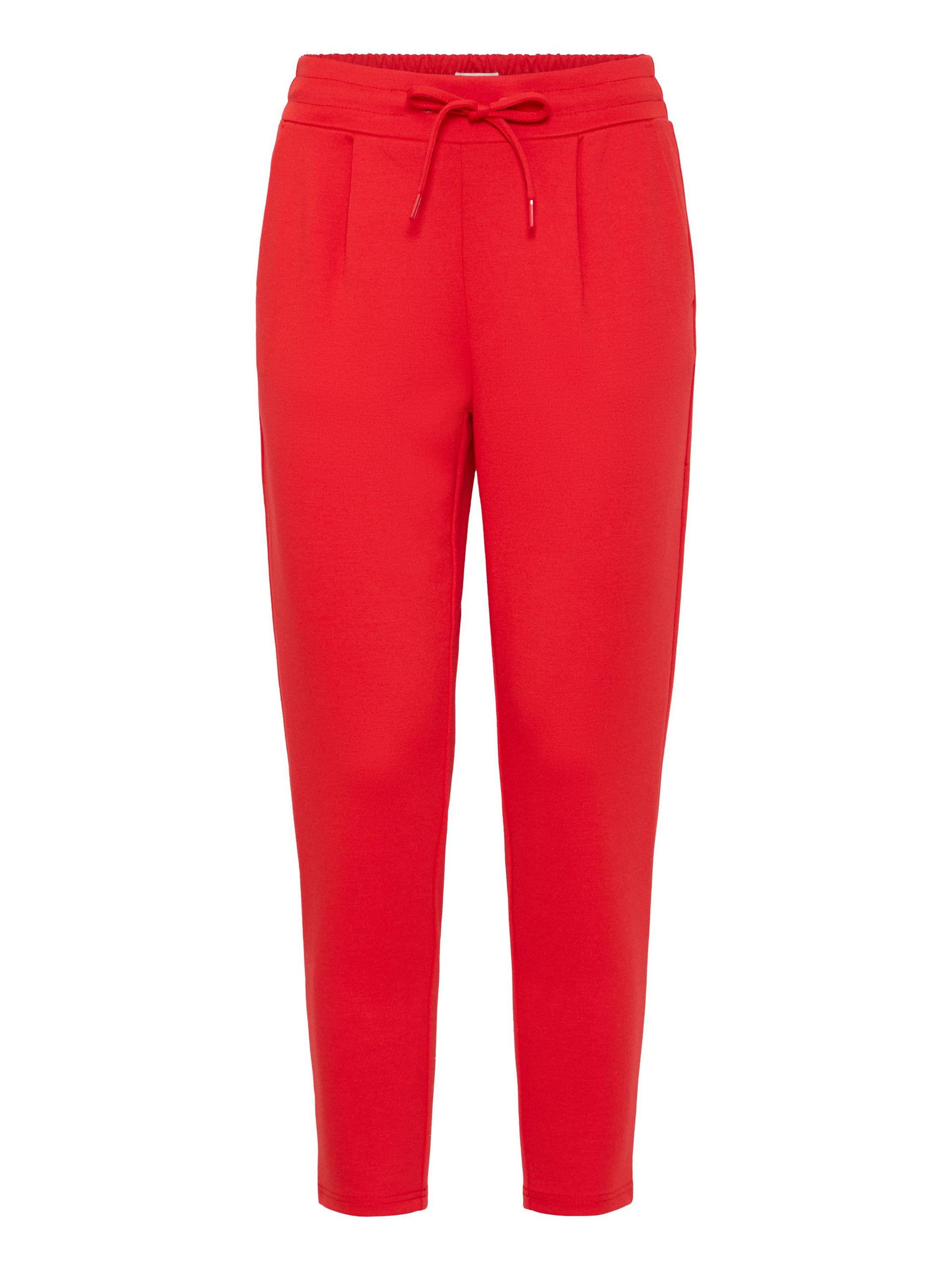 Regular Pantalon ' IHKate ' ICHI en rouge : devant