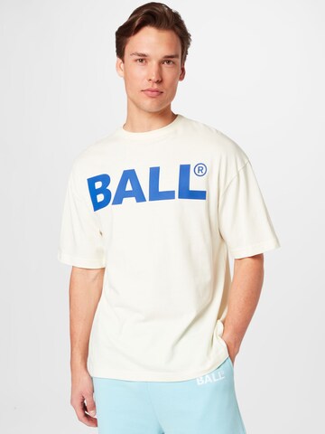 Ball Shirt 'BALL' in White: front