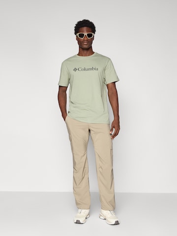 COLUMBIA Функционална тениска в зелено