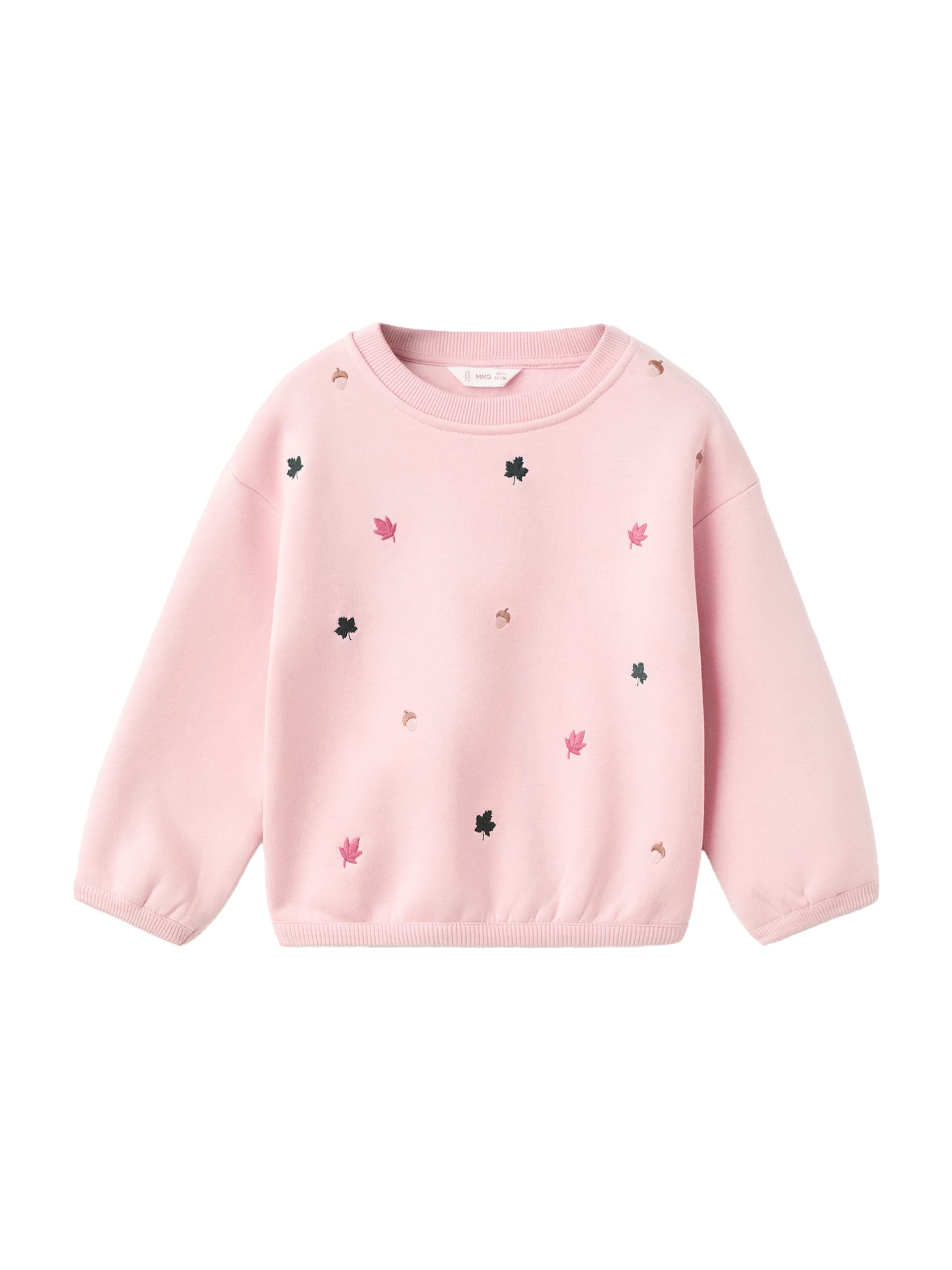MANGO KIDS Sweatshirt 'BELLO' in Pink: Vorderseite