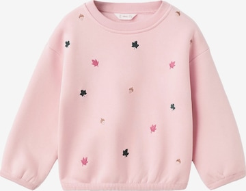 MANGO KIDS Collegepaita 'BELLO' värissä vaaleanpunainen: etupuoli