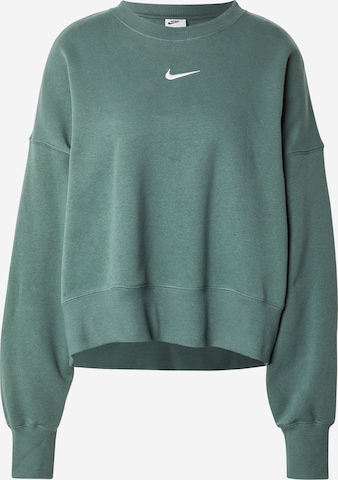 Nike Sportswear - Sudadera 'Phoenix Fleece' en verde: frente