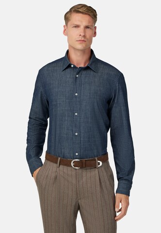 Boggi Milano Regular Fit Paita värissä sininen: etupuoli