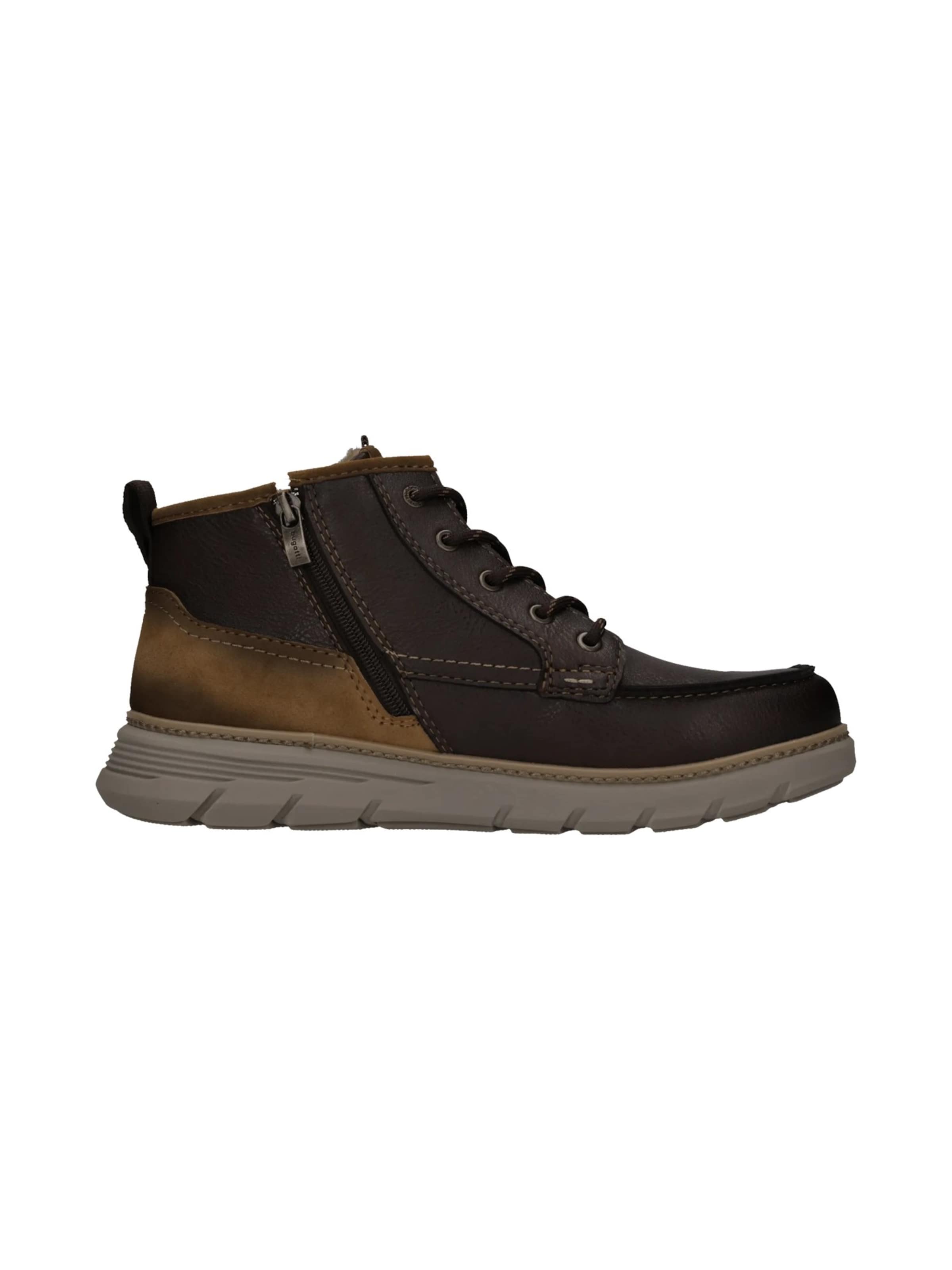 Bottines à lacets bugatti en marron