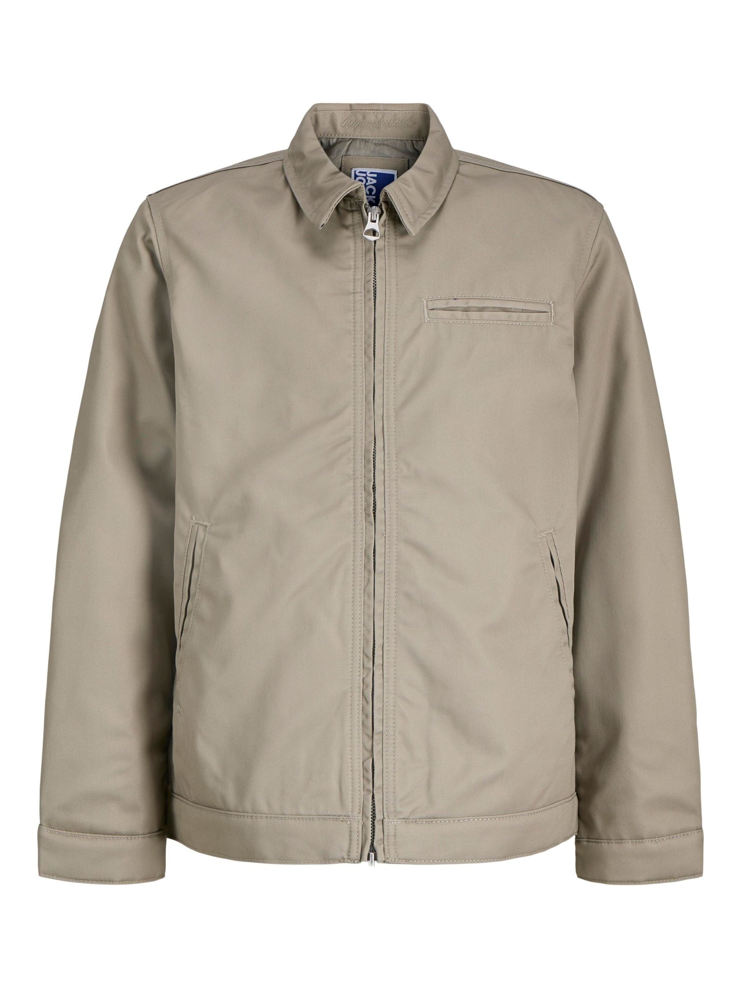 Jack & Jones Junior Between-Season Jacket in Grey: front
