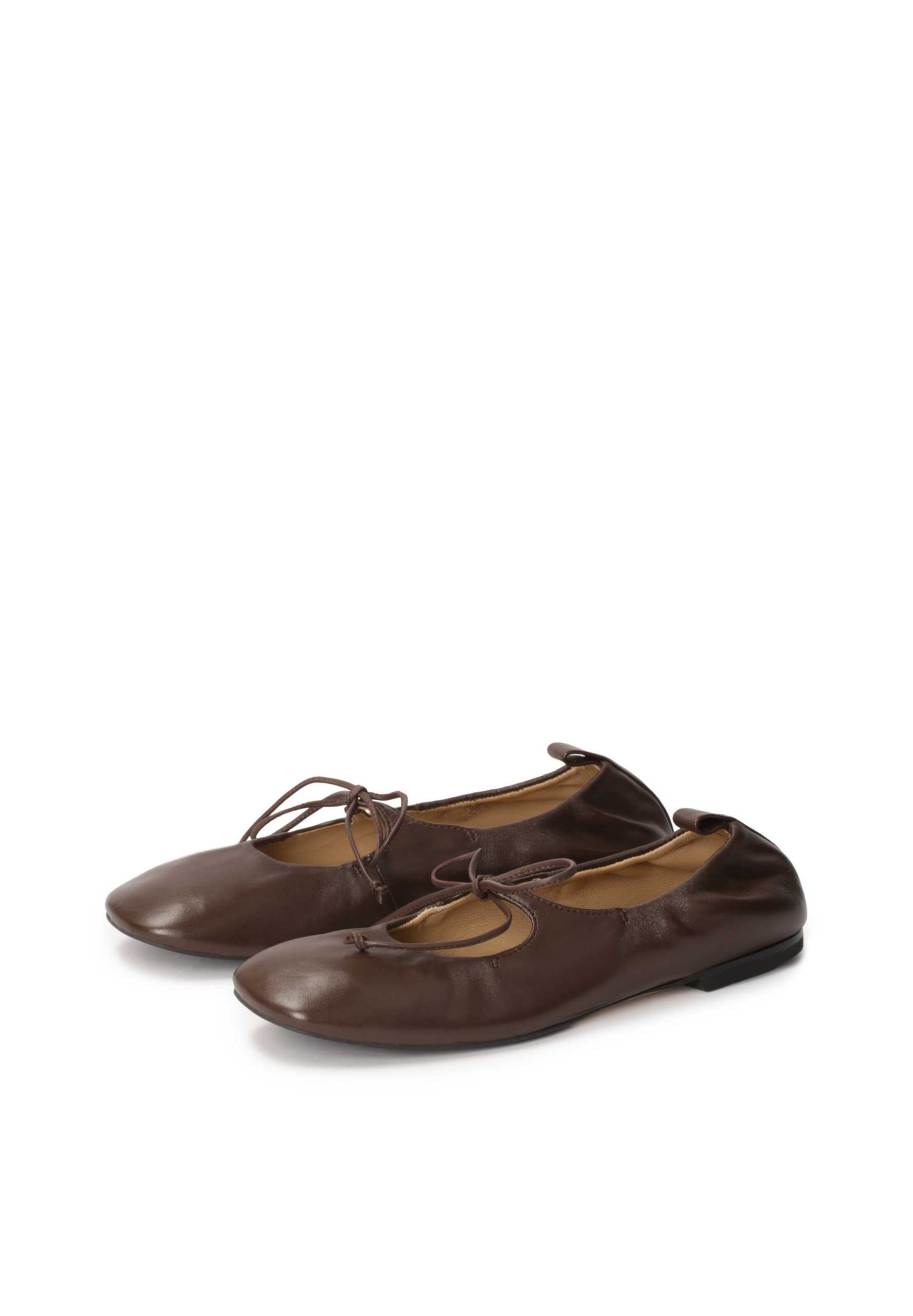 Kazar Studio Ballet Flats in Brown