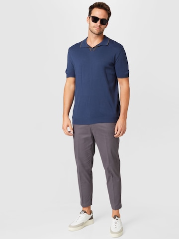 BURTON MENSWEAR LONDON - Regular Calças chino em cinzento