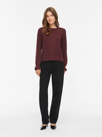 VILA - Pullover 'VIKEHLA' em vermelho