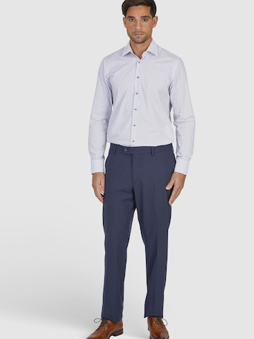 HECHTER PARIS Regular Pantalon in Blauw