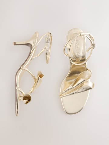 Sandalo con cinturino 'Forever Comfort' di Next in oro