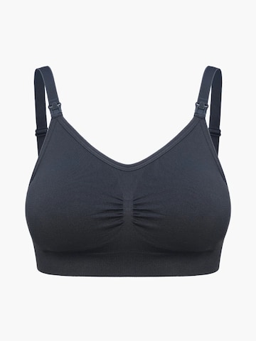 Soutien-gorge 'Seamless Still-BH' cfab (formerly creamy fabrics) en gris : devant