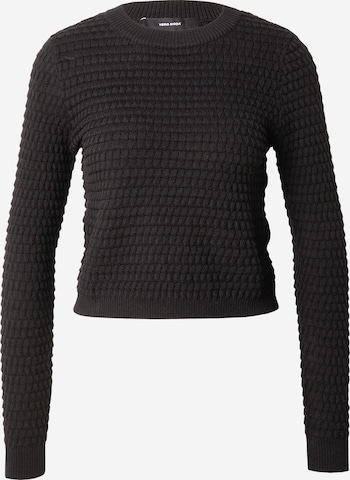 VERO MODA Sweater 'HART' in Black: front