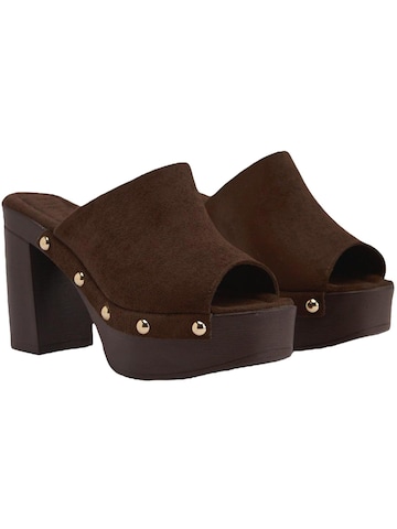 Zoccoletto 'Gracia' di Limoya in marrone