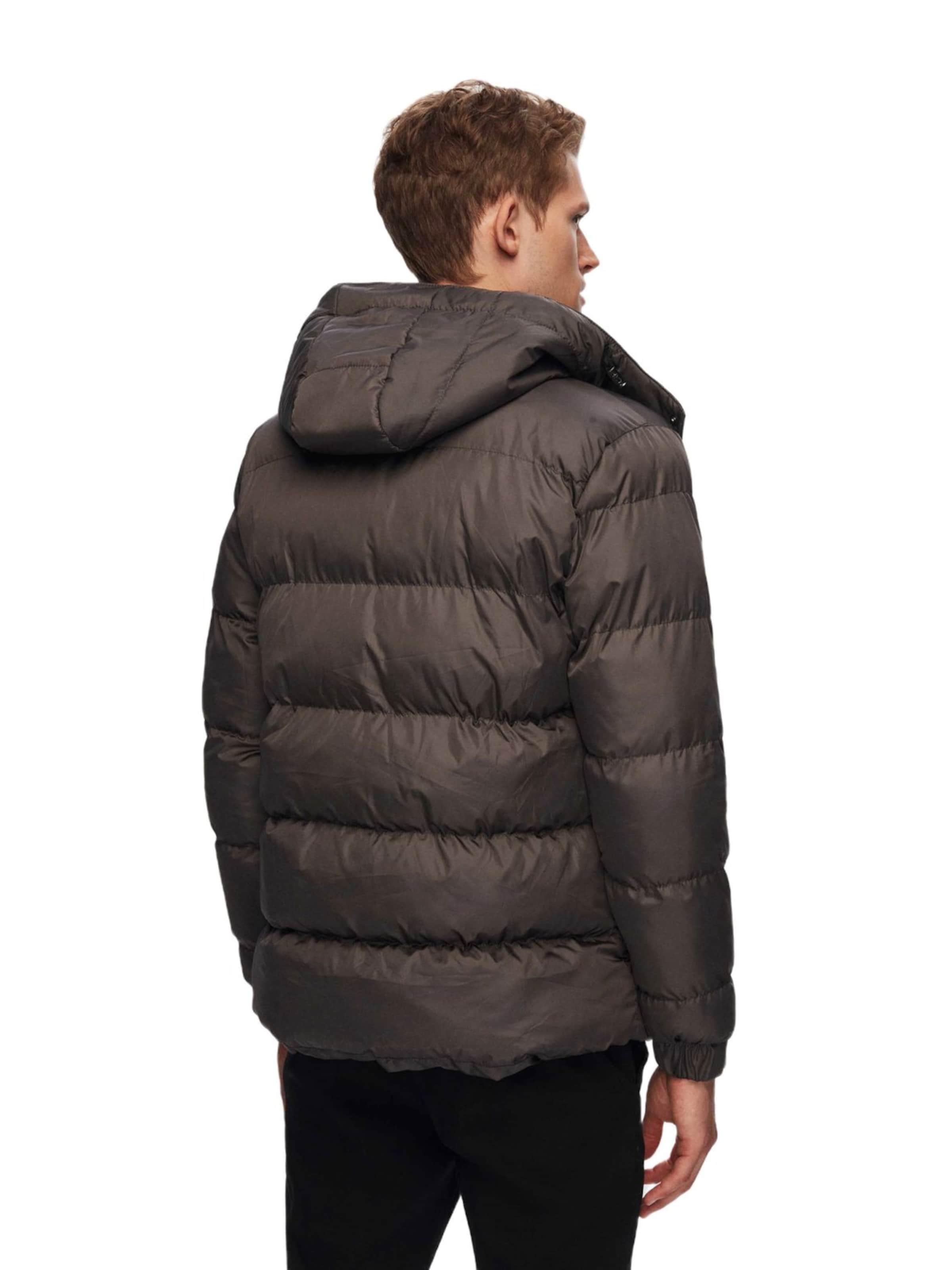 D’S Damat Winterjas in Grijs