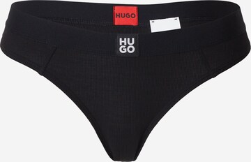HUGO String i svart: framsida