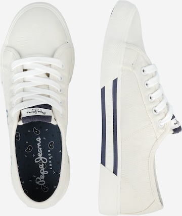Sneaker bassa 'BRADY' di Pepe Jeans in bianco