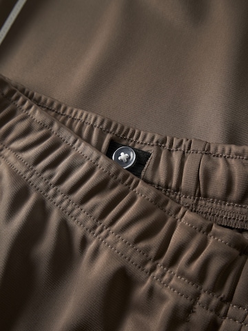 Wide leg Pantaloni di LMTD in marrone
