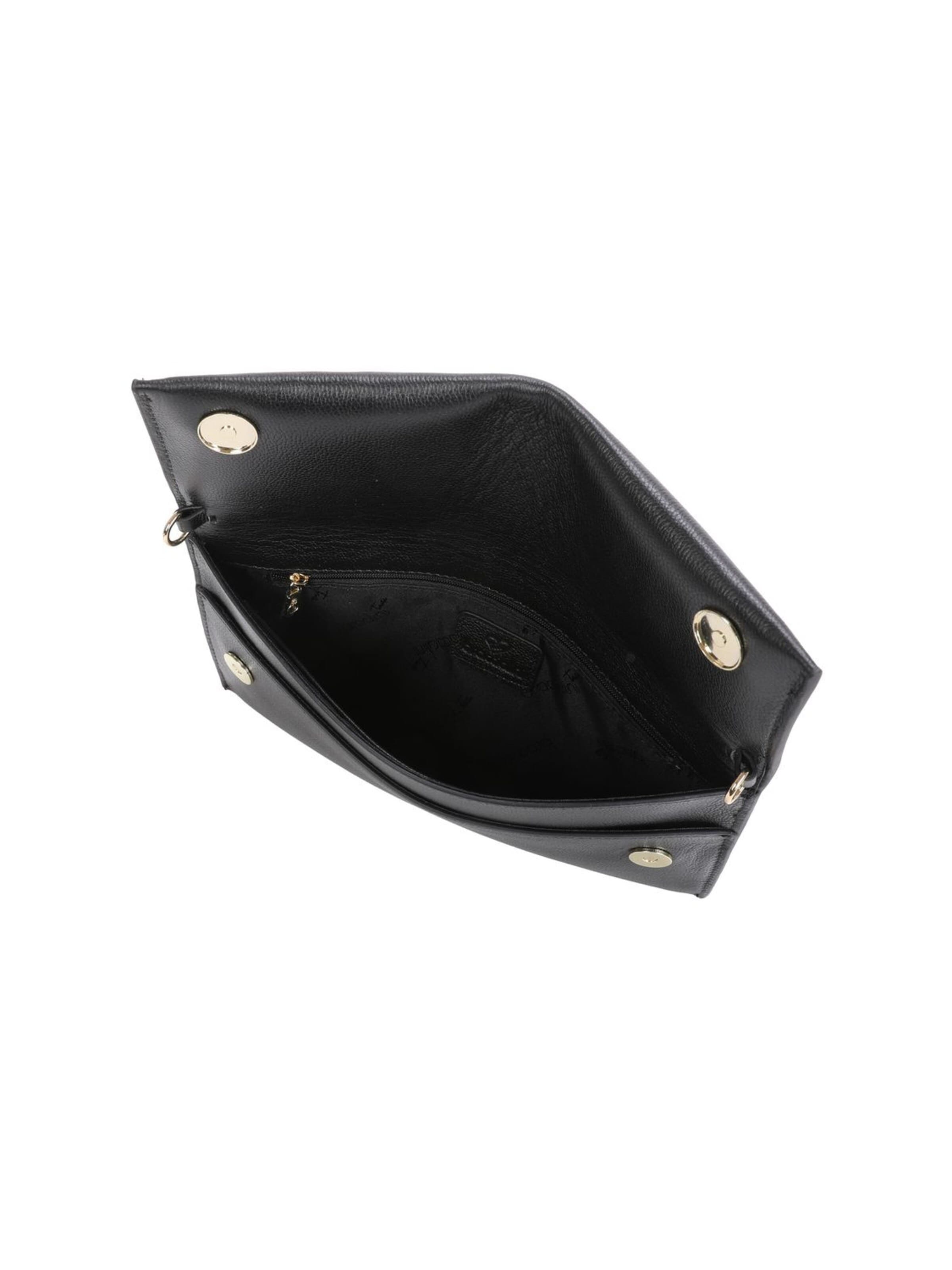Poche ventrale 'Jinny Leather' Braccialini en bleu