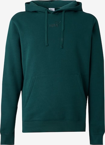 PUMA Bluzka sportowa 'ESS' w kolorze zielony: przód