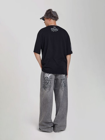 Ed Hardy Loosefit Jeans i grå
