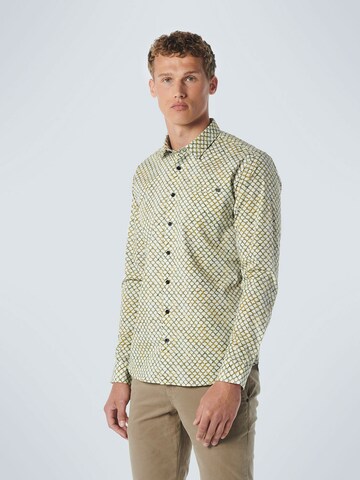 No Excess Regular fit Button Up Shirt in Green: front