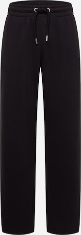 Superdry Trousers in Black: front