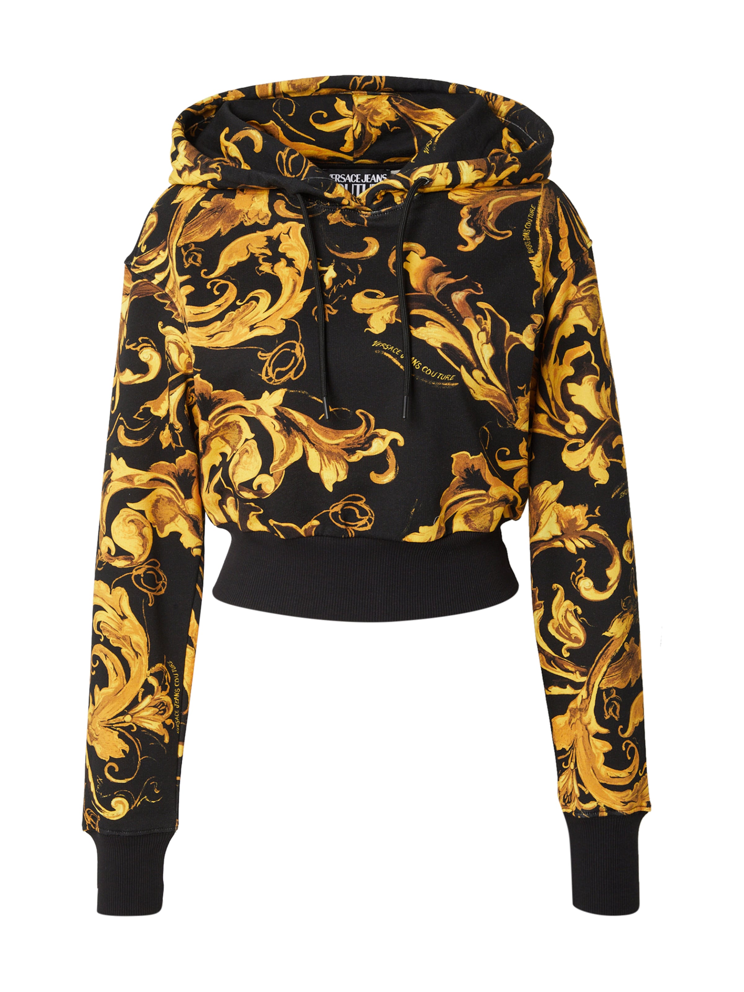 Felpa di Versace Jeans Couture in nero: frontale