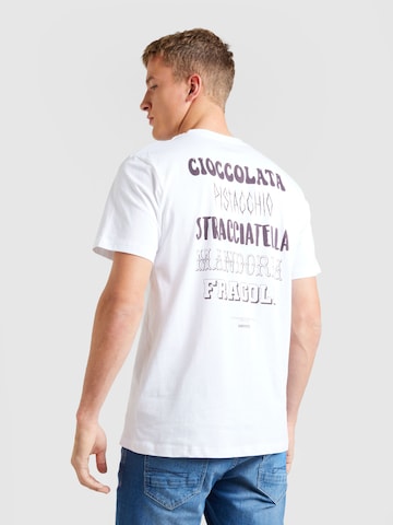 T-Shirt 'Fragola' Wemoto en blanc : devant
