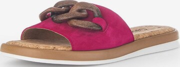 GABOR Mules in Pink: front