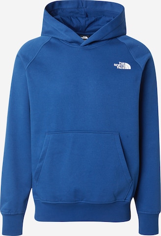 THE NORTH FACE Свитшот 'REDBOX' в Синий: спереди