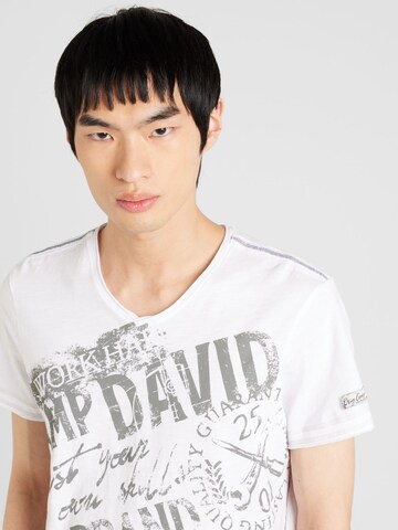 CAMP DAVID Shirt in White